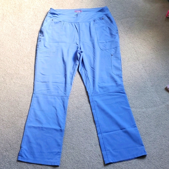 Healing Hands Purple Label Yoga scrub pants